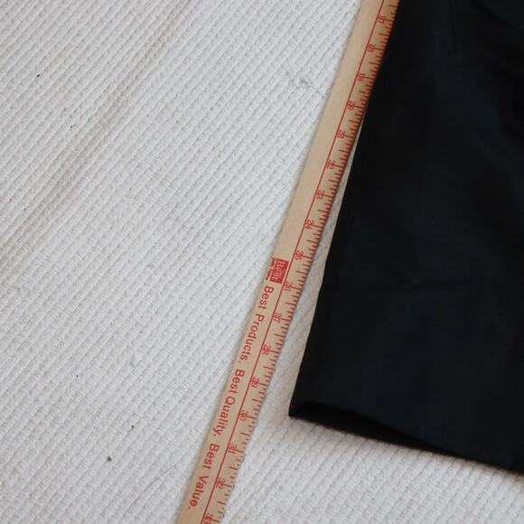 Vintage Reza Khan Black Strapless Ruched Cocktail Dress | Size S/M Approx. - Picture 4 of 6